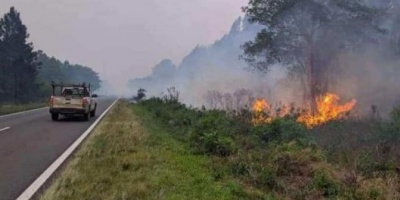  Corrientes: incendios ya afectaron 300 hectáreas y hay doce focos