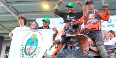 Matías Innocente se destacó en el Desafío Ruta 40 - World Rally Raid