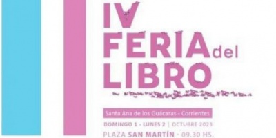 En Santa Ana de los Guácaras se realizará la 4ta Feria del Libro